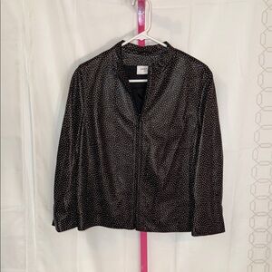 Akris Punto 100% Lamb Nappa Leather Jacket